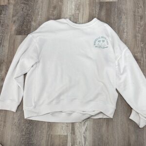 American Eagle Outfitters White Sweatshirt